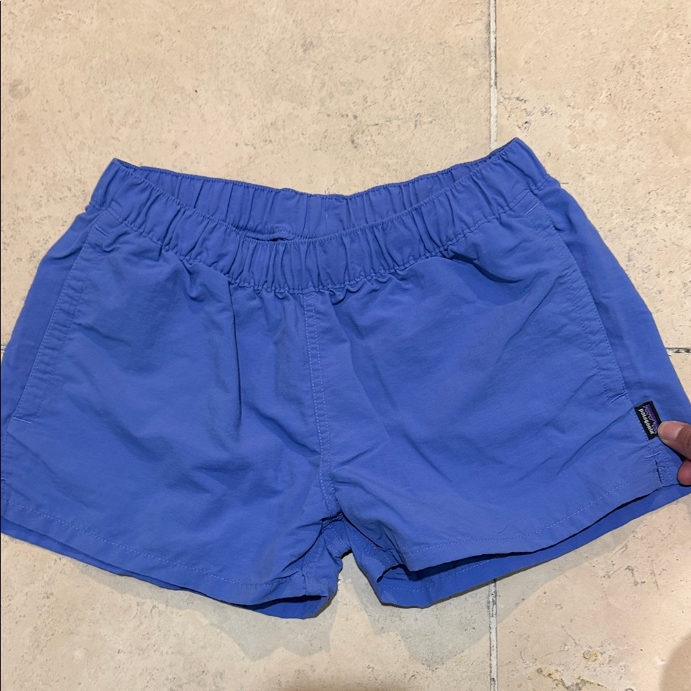 Patagonia Women's Athletic Shorts in Blue